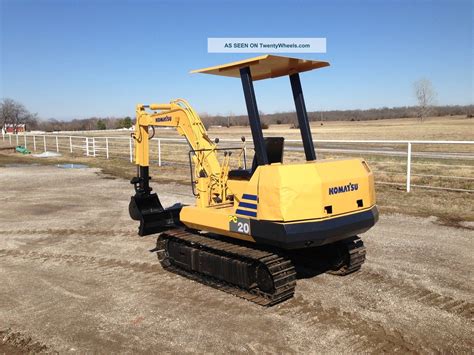 komatsu pc 20 mr|komatsu pc20 for sale.